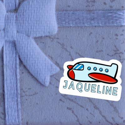 Sticker Airplane Jaqueline Notebook Sticker Airplane Jaqueline Gift package Image