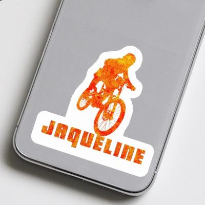 Aufkleber Freeride Biker Jaqueline Notebook Aufkleber Freeride Biker Jaqueline Notebook Image