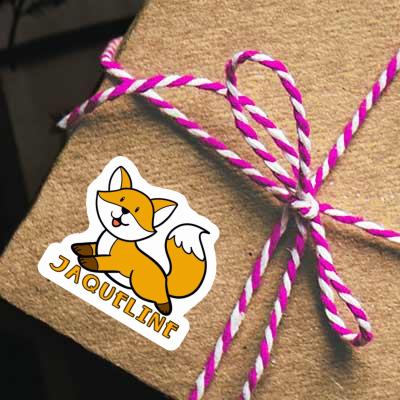 Jaqueline Sticker Fox Notebook Jaqueline Sticker Fox Notebook Image