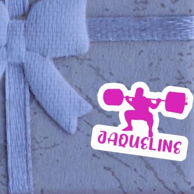Jaqueline Sticker Weightlifter Notebook Jaqueline Sticker Weightlifter Gift package Image