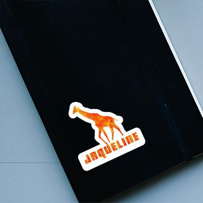Giraffe Sticker Jaqueline Notebook Giraffe Sticker Jaqueline Gift package Image