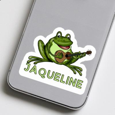 Jaqueline Sticker Guitar Frog Notebook Jaqueline Sticker Guitar Frog Gift package Image