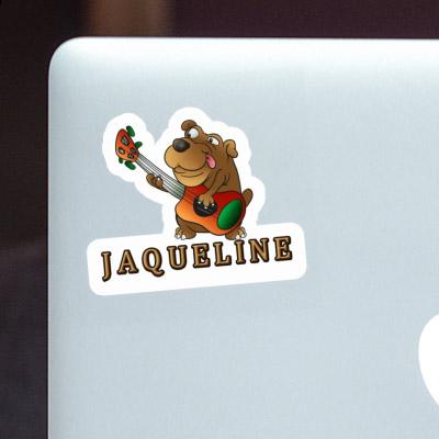 Jaqueline Sticker Guitarist Notebook Jaqueline Sticker Guitarist Gift package Image