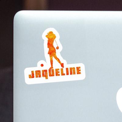 Sticker Golfer Jaqueline Laptop Sticker Golfer Jaqueline Laptop Image