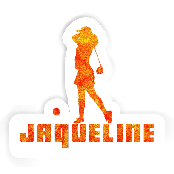 Sticker Golfer Jaqueline Sticker Golfer Jaqueline Image