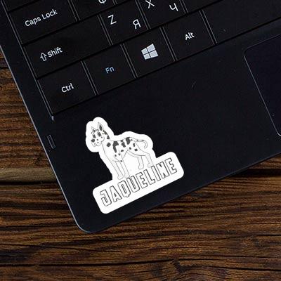 Sticker Great Dane Dog Jaqueline Sticker Great Dane Dog Jaqueline Image