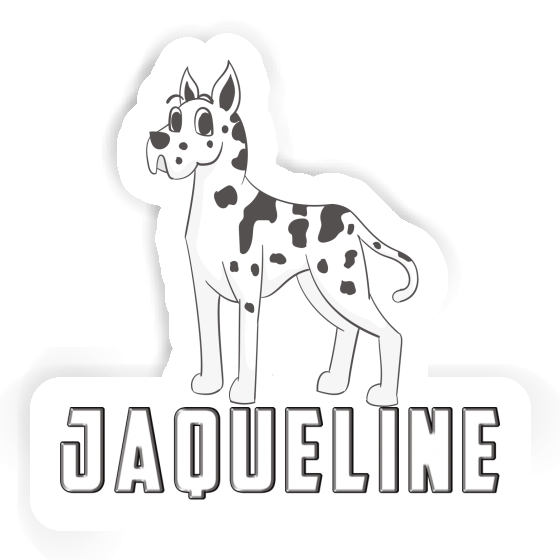 Sticker Great Dane Dog Jaqueline Notebook Sticker Great Dane Dog Jaqueline Notebook Image