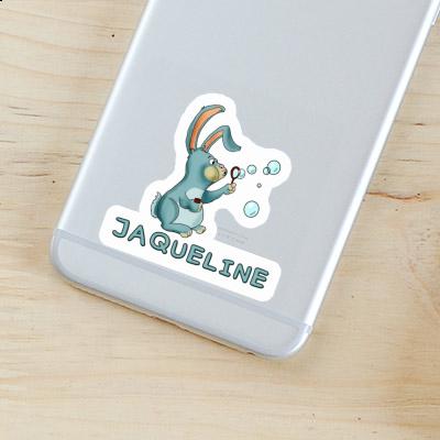 Jaqueline Sticker Soap Bubbles Rabbit Notebook Jaqueline Sticker Soap Bubbles Rabbit Gift package Image