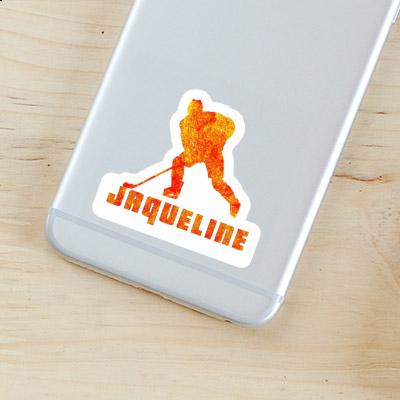 Eishockeyspieler Aufkleber Jaqueline Notebook Eishockeyspieler Aufkleber Jaqueline Gift package Image