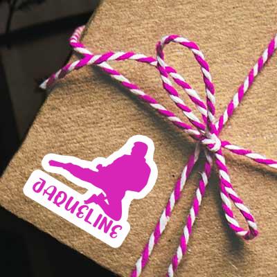 Karateka Sticker Jaqueline Notebook Karateka Sticker Jaqueline Gift package Image
