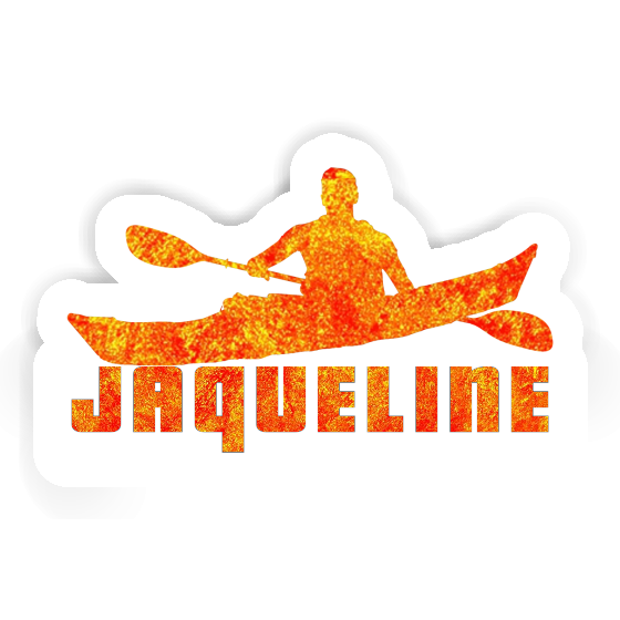 Kayaker Sticker Jaqueline Laptop Kayaker Sticker Jaqueline Laptop Image