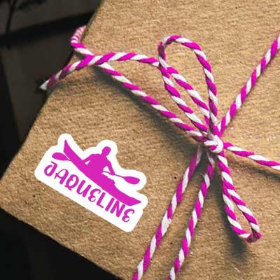 Jaqueline Sticker Kayaker Notebook Jaqueline Sticker Kayaker Gift package Image