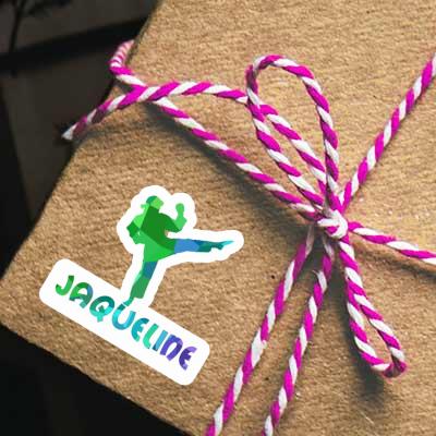 Karateka Sticker Jaqueline Laptop Karateka Sticker Jaqueline Laptop Image