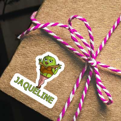 Sticker Jaqueline Kiwi Notebook Sticker Jaqueline Kiwi Gift package Image