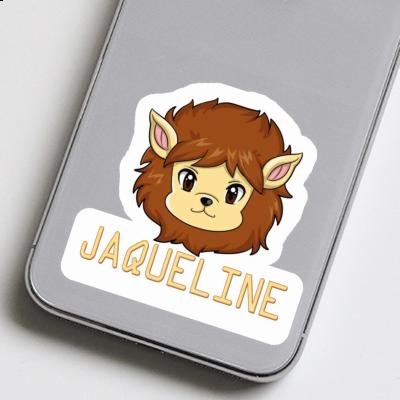 Jaqueline Sticker Lion Notebook Jaqueline Sticker Lion Gift package Image