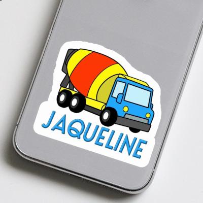 Sticker Jaqueline Mixer Truck Laptop Sticker Jaqueline Mixer Truck Laptop Image