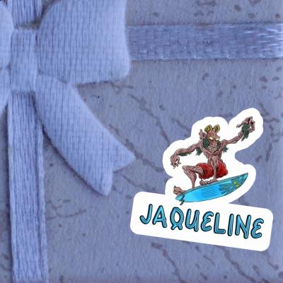 Jaqueline Sticker Surfer Laptop Jaqueline Sticker Surfer Laptop Image