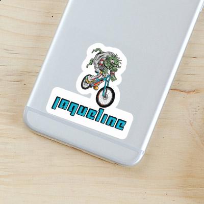 Sticker Biker Jaqueline Notebook Sticker Biker Jaqueline Gift package Image