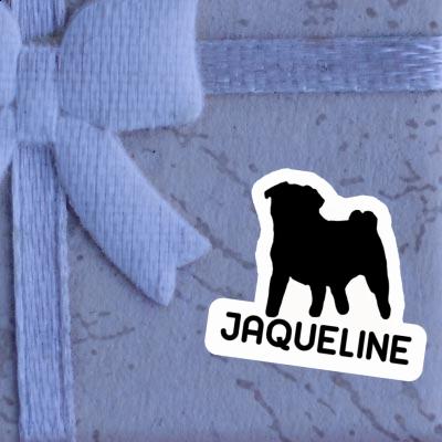 Sticker Pug Jaqueline Laptop Sticker Pug Jaqueline Laptop Image