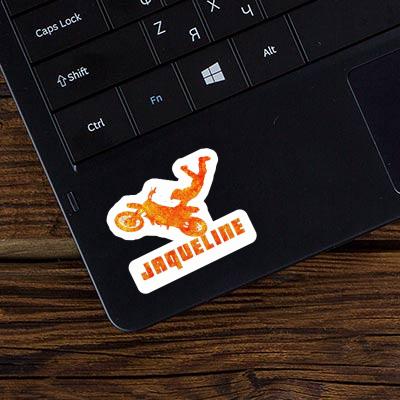 Sticker Motocross Jumper Jaqueline Notebook Sticker Motocross Jumper Jaqueline Gift package Image