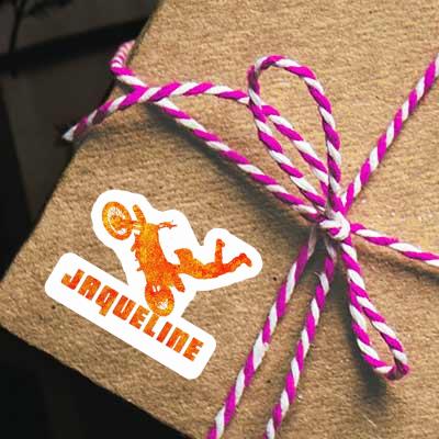 Sticker Motocross Jumper Jaqueline Notebook Sticker Motocross Jumper Jaqueline Notebook Image
