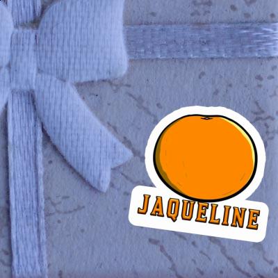 Sticker Jaqueline Orange Notebook Sticker Jaqueline Orange Notebook Image