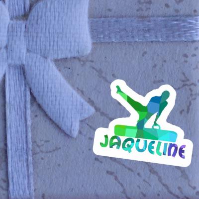 Sticker Jaqueline Gymnast Notebook Sticker Jaqueline Gymnast Gift package Image