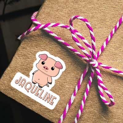 Sticker Jaqueline Pigg Laptop Sticker Jaqueline Pigg Laptop Image