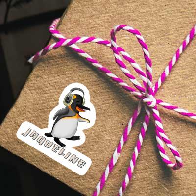 Jaqueline Sticker Music Penguin Laptop Jaqueline Sticker Music Penguin Laptop Image