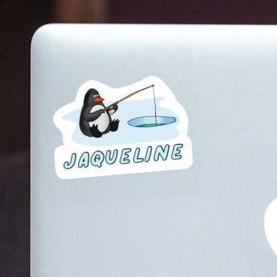 Sticker Jaqueline Fishing Penguin Notebook Sticker Jaqueline Fishing Penguin Notebook Image