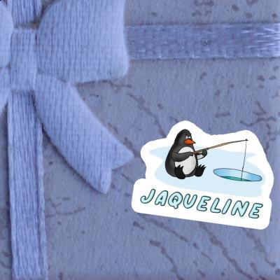 Sticker Jaqueline Fishing Penguin Laptop Sticker Jaqueline Fishing Penguin Laptop Image