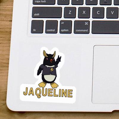 Jaqueline Sticker Rocking Penguin Notebook Jaqueline Sticker Rocking Penguin Notebook Image