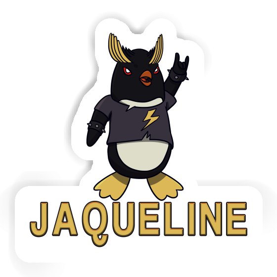 Jaqueline Sticker Rocking Penguin Notebook Jaqueline Sticker Rocking Penguin Gift package Image