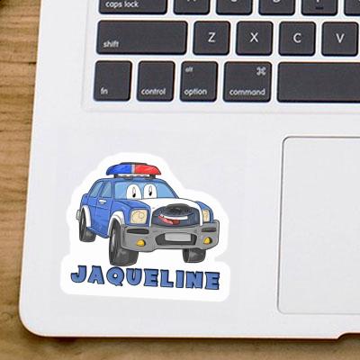 Sticker Jaqueline Police Car Notebook Sticker Jaqueline Police Car Gift package Image