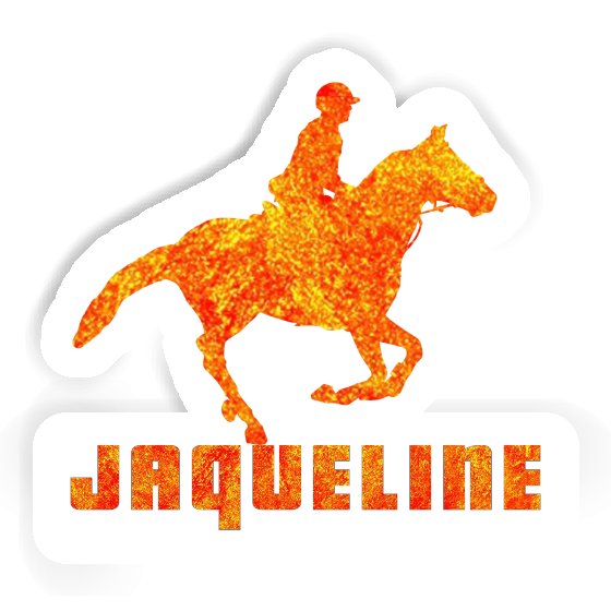 Jaqueline Sticker Horse Rider Notebook Jaqueline Sticker Horse Rider Gift package Image
