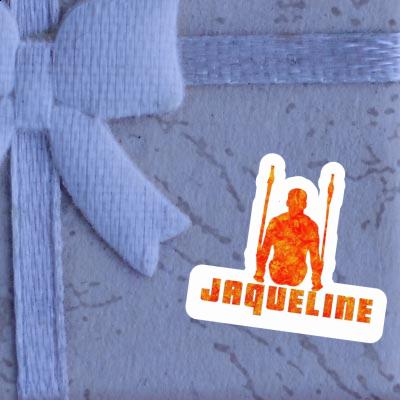 Sticker Jaqueline Ring gymnast Notebook Sticker Jaqueline Ring gymnast Gift package Image