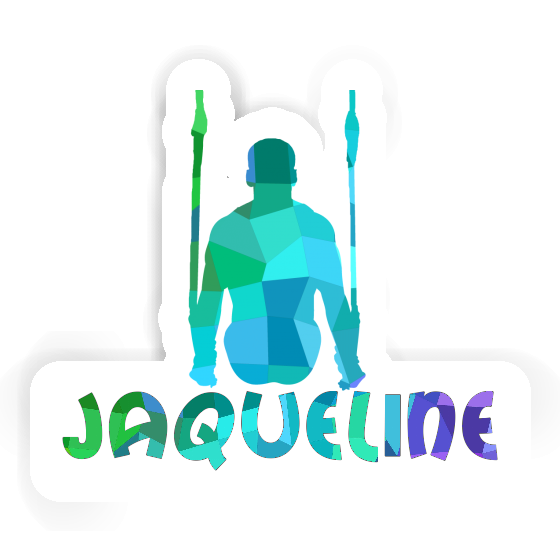 Sticker Jaqueline Ring gymnast Notebook Sticker Jaqueline Ring gymnast Gift package Image