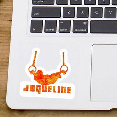 Gymnaste aux anneaux Autocollant Jaqueline Gift package Image