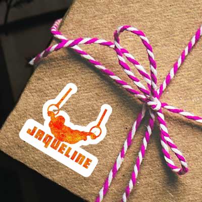 Sticker Ring gymnast Jaqueline Notebook Sticker Ring gymnast Jaqueline Notebook Image