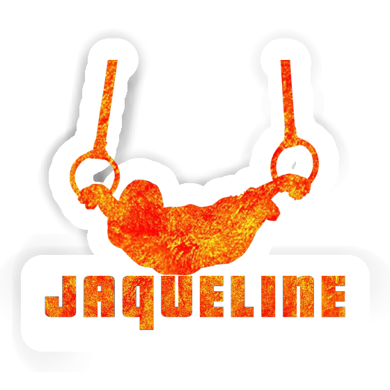 Sticker Ring gymnast Jaqueline Notebook Sticker Ring gymnast Jaqueline Gift package Image
