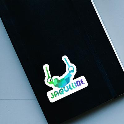 Sticker Jaqueline Ring gymnast Notebook Sticker Jaqueline Ring gymnast Gift package Image