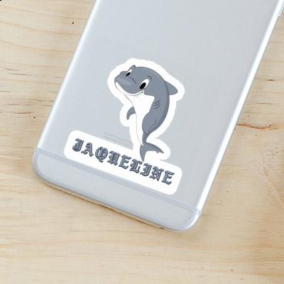 Jaqueline Sticker Shark Notebook Jaqueline Sticker Shark Gift package Image
