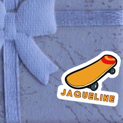 Skateboard Sticker Jaqueline Laptop Skateboard Sticker Jaqueline Laptop Image