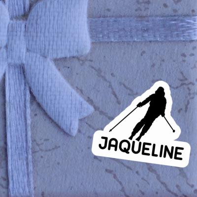 Skier Sticker Jaqueline Laptop Skier Sticker Jaqueline Laptop Image
