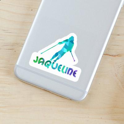 Jaqueline Sticker Skier Notebook Jaqueline Sticker Skier Notebook Image
