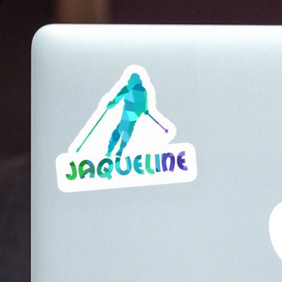 Jaqueline Sticker Skier Notebook Jaqueline Sticker Skier Gift package Image