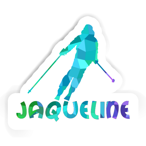 Jaqueline Sticker Skier Notebook Jaqueline Sticker Skier Gift package Image