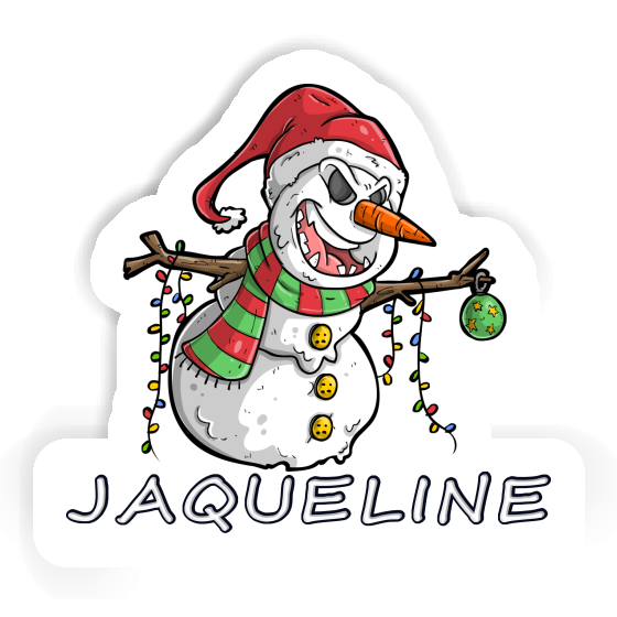 Bad Snowman Sticker Jaqueline Bad Snowman Sticker Jaqueline Image