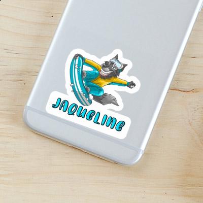 Snowboarder Sticker Jaqueline Notebook Snowboarder Sticker Jaqueline Gift package Image