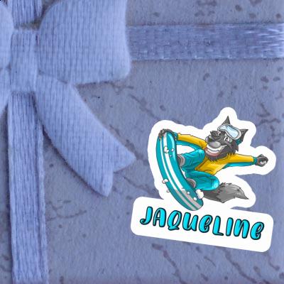 Snowboarder Sticker Jaqueline Notebook Snowboarder Sticker Jaqueline Gift package Image